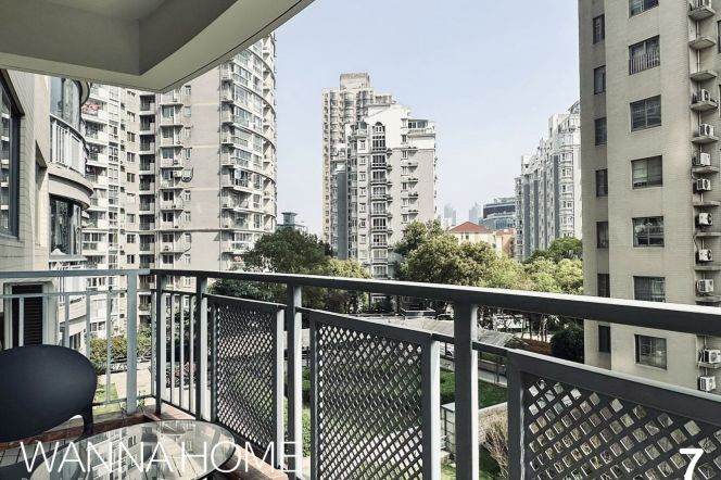 Garden Compound/Hongqiao Rd MT/Open Balcony/Elevator/Bathtub/Walk-in Closet/Cozy3+1br2bt