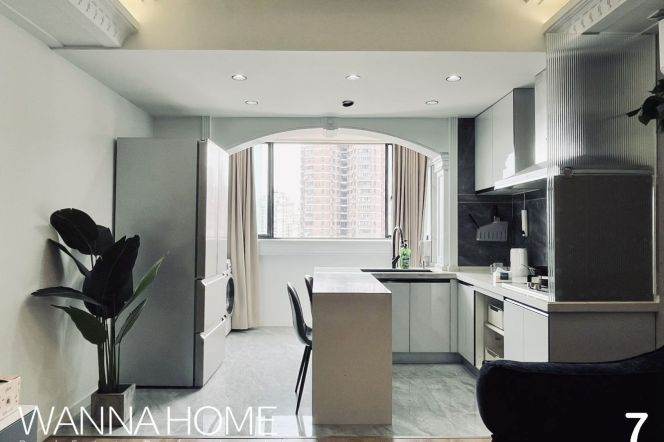 Luxury Building/Zhongshan Park/Fantastic View/Large Storages/Cozy2br