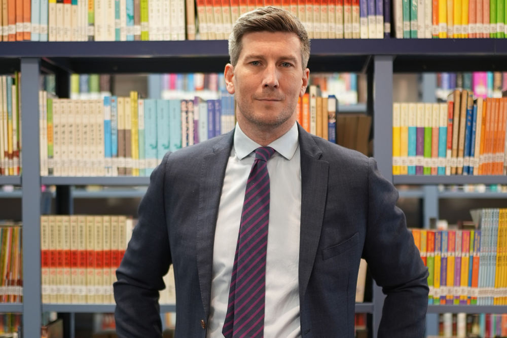 Meet Edward Beechey, Western Co-Principal at Yew Chung International School of Shanghai