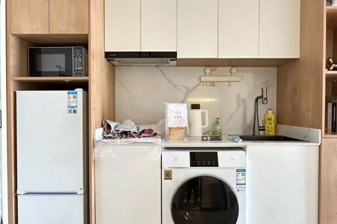 1 br near L2/L7/L14 jing'an temple station+elevator