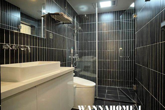 Great Compound+Spacious&Modern&Bright 1Bdr 1Bath Apt+Jing An Temple+Awesome View