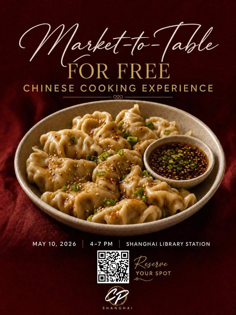  Free Shanghai Market-to-Table Chinese Cooking Experience