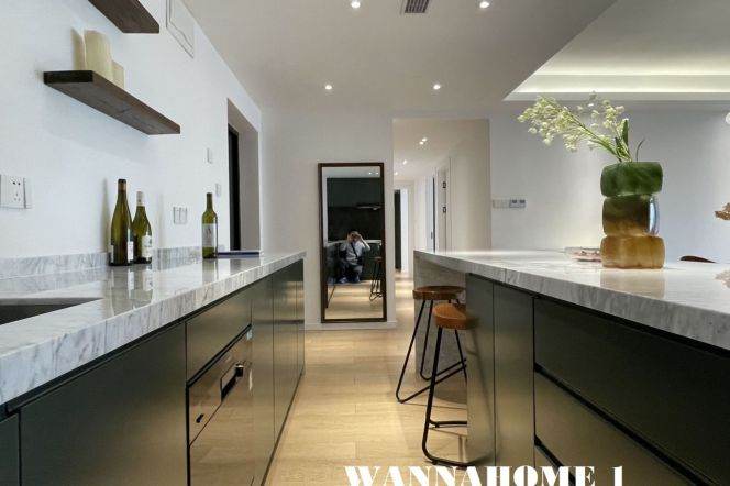 Top Compound+Spacious&Modern 3Bdrs 2Baths Apt+Hua Shan Rd/An Fu Rd/Wu Kang Rd+Large Balcony