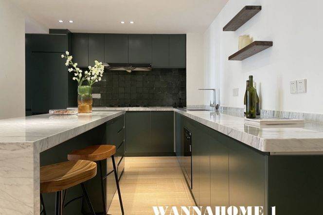 Top Compound+Spacious&Modern 3Bdrs 2Baths Apt+Hua Shan Rd/An Fu Rd/Wu Kang Rd+Large Balcony