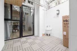 South Shanxi Rd Station Loft 1Br with Yard Line1/10/12