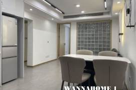 Spacious&Modern 2Bdrs 1Bath Apt+Jing An Temple+L14 Wu Ding Rd