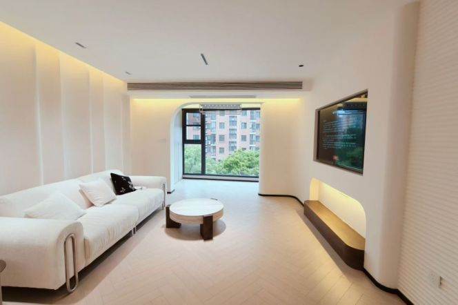 2 Brs, 2 Baths, Floor heating/Dish washer, 120 sqm, Brand-new Dec @Hechuan metro L9