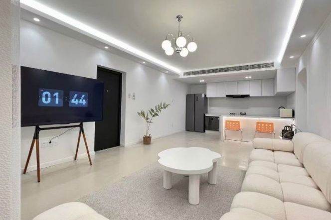 Excellent 2Bdrs & 2Btrs apt+central AC+dishwasher+Oven@Jiangsu