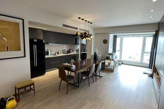 Modern 1 bedroom with floor heating and balcony  in Xintiandi
