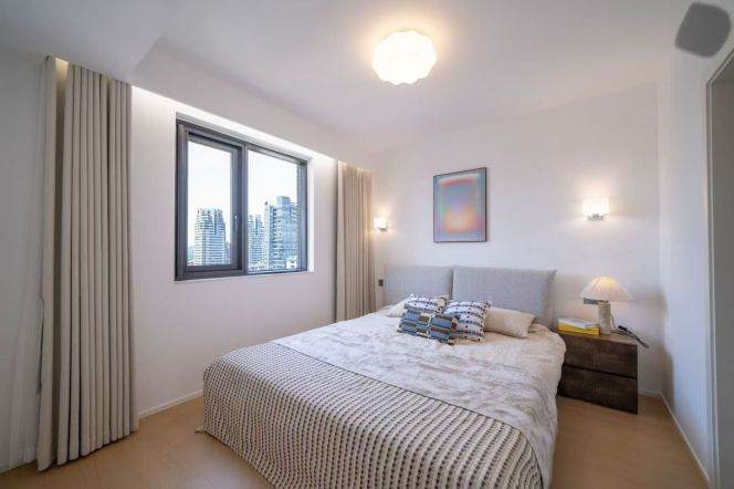 Jiaotong university high floor 3brs/2lr/2ba apt with balcony;L3/4