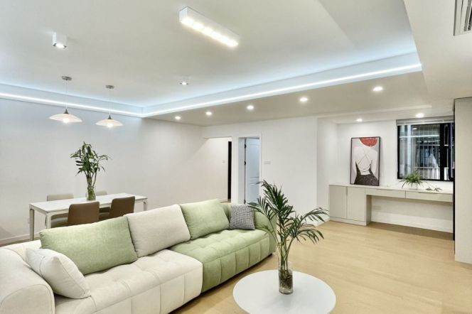Good view/modern 2br 2lr+Study/bright room/central AC,Zhongshan park@L2/3/4