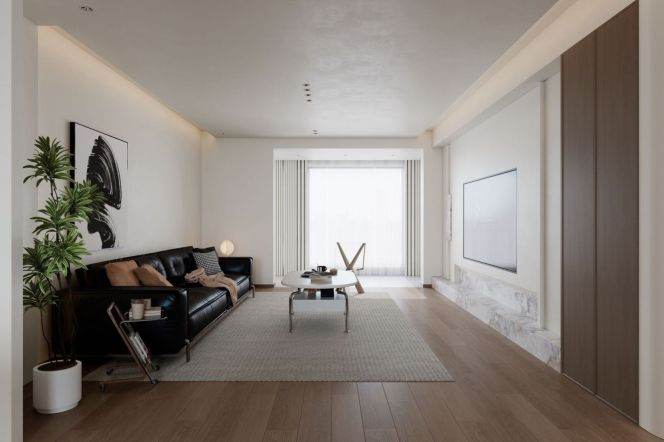 Brand new decoration 4brs with floor heating and balcony in Gubei area 