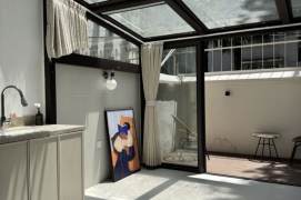 Spacaious 2Br +Yard +Sunshine room | Changshu rd metro L1/7 & Iapm | High ceiling