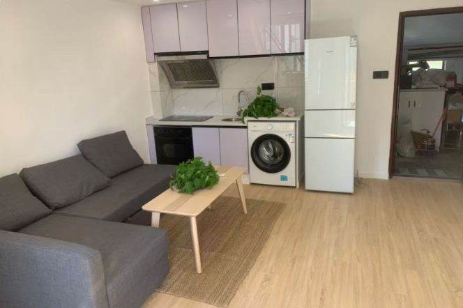 Nice balcony 1Br/1Lr/1Bt apt nr Changshu rd,M1/7/10