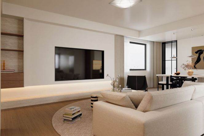 Modern 4brs with floor heating in Gubei ,