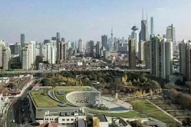 modern 3brs open balcony park view in best compound Jing an near su zhou river line 2,12,13