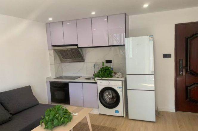 Nice balcony 1Br/1Lr/1Bt apt nr Changshu rd,M1/7/10