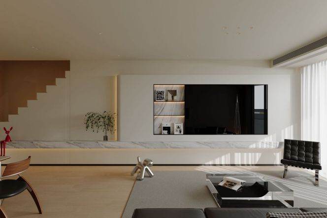 brand new duplex 2 bedrooms floor heating brand new furniture near line 2,12,13 