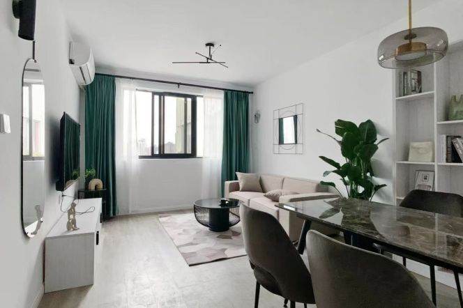 Wuding rd/spacious 1br 2lr/elevator/high floor/big living room@L14