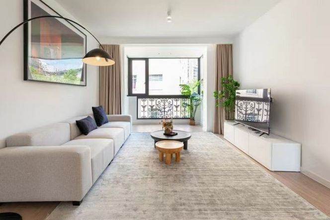 Xujiahui | 3BR 2BA 112㎡ | Modern Minimalist | Near Metro