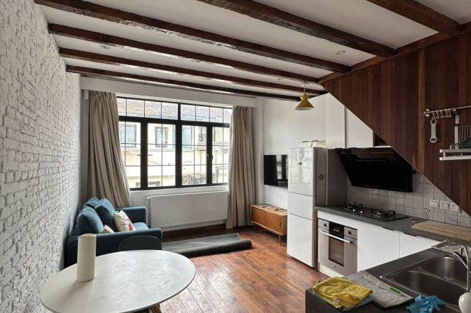 Changshu rd/modern 2br 1lr+terrace/wall heating/big living room,@L1/7
