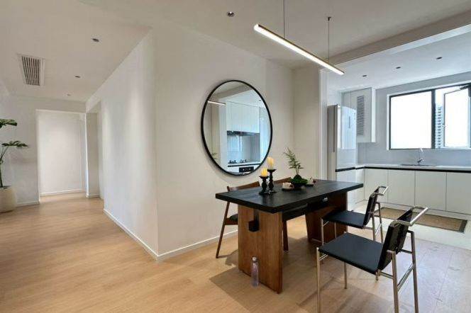 Modern&Bright 3BR 2BA Residence nr Yuanshen Rd Station Line 14