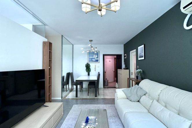 Jia Garden — Green Views & Bright 3BR in Jing’An — 16,000 RMB