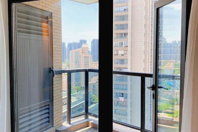1br elevator-short-term rental available-serviced apartment-3-minute walk to Line 7-Langao Road