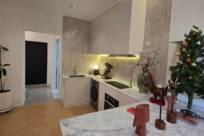 Elevator 1BR-Serviced Apartments-Gym - 4 minutes to Line 7 - Changping Road