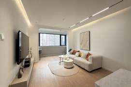 wuding rd elevator/floor heat 2BR/big living room@L7/14
