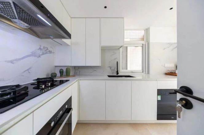 Modern 2brs with floor heating in Gubei 