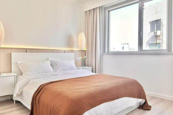 Xujiahui CBD/Modern 2br 2lr/big living room/High floor,SH Indoor Stadium@L1/4