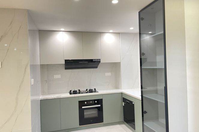 Modern 3brs with floor heating and balcony  belong to Xintiandi area and Dapuqiao ,