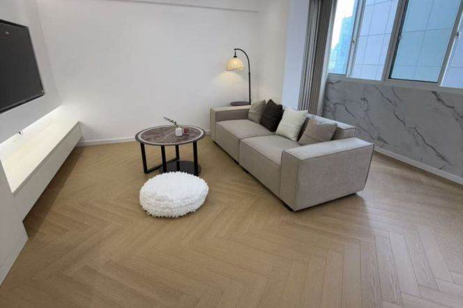 jiangsu rd elevator 1BR/big living room@L2/11