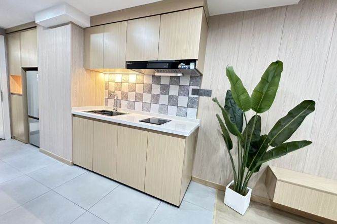 1br, subway L9 TaiErzhuang ,  elevator, clean lobby, malls, key,5.5k
