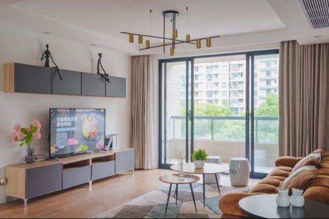Da’an Garden floor heating 3brs/2lv/2bt apt with balcony; L13/14