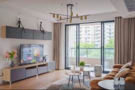 Da’an Garden floor heating 3brs/2lv/2bt apt with balcony; L13/14