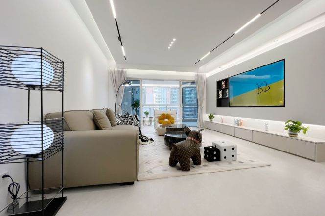 modern 4brs floor heating modern furniture big balcony near century park 27.5K