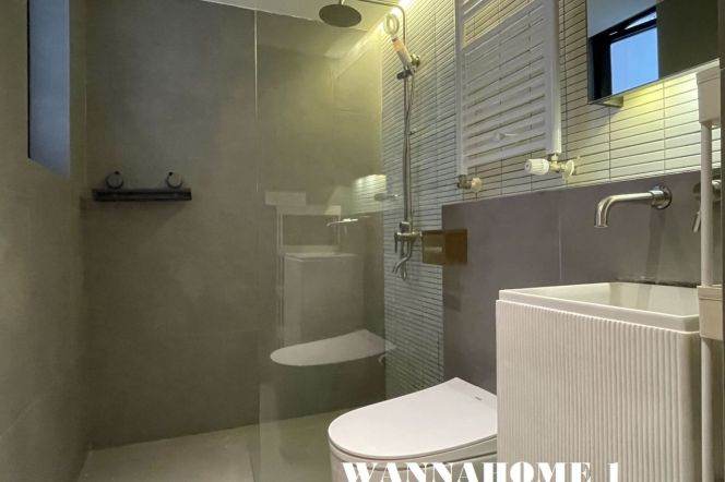 Bright&Modern&Spacious Elevator 2Bdrs 1Bath Apt+L10/11 Jiao Tong Uni.+2 Large Balconies