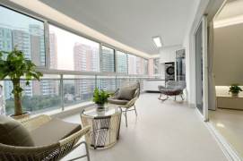 modern 4brs floor heating modern furniture big balcony near century park 27.5K