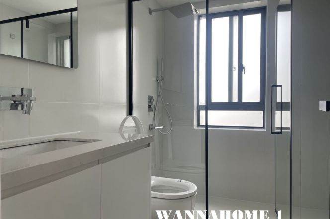 New&Modern&Bright&Spacious 1Bdr 1Bath Apt+Jing'an Temple/Large Balcony+Stunning View 