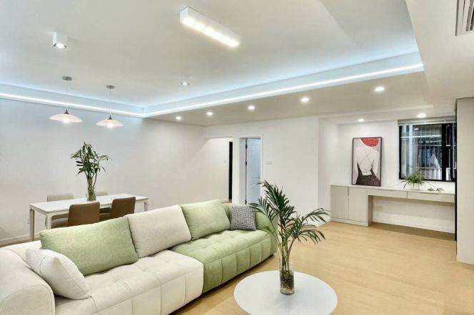 zhongshan park elevator 2BR/Big living room@L2/3/4