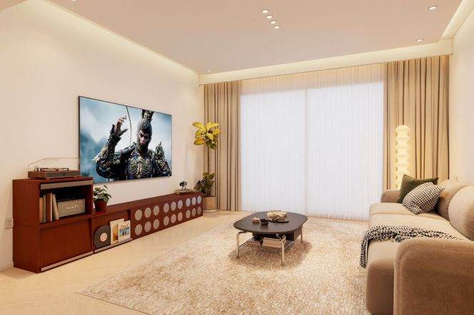 Brand new decoration 4brs with floor heating beside Century Garden 