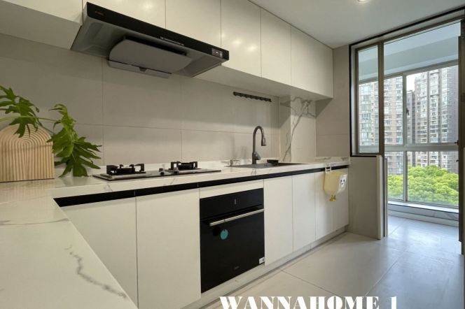 Modern&Spacious 3Bdrs 2Baths Apt+Large Balconies+L13 Wu Ning Rd+Green Compound