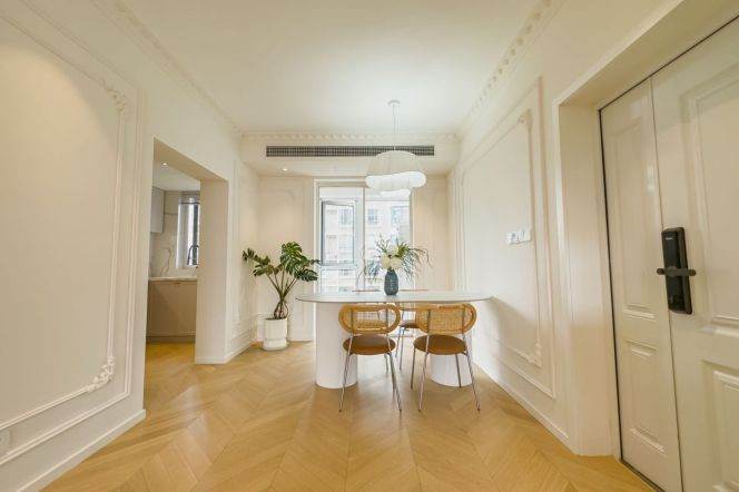 Jiaotong university bright 3brs/2lr/2ba apt with floor heating; L3/4