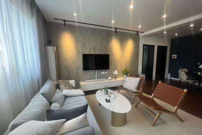 2br-1bath with Floor Heating/Balcony @Line 10 Shanghai Library