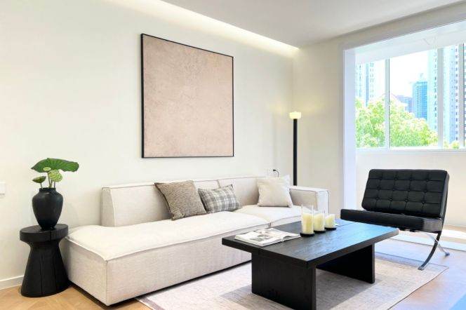 1br, Century Avenue, Near malls, balcony, 8.8k
