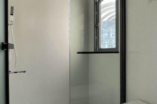 Modern&Bright&Spacious 1Bdr 1Bath Apt+Jing'an Temple+Large Open Balcony+Stunning View