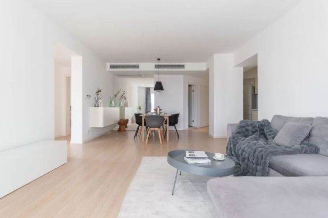 Modern 3brs with floor heating and balcony in central downtown