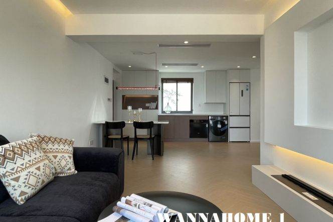 Awesome View+Modern&Bright&Spacious&New 1Bdr 1Bath Apt+Jing An Temple+Large Balcony
